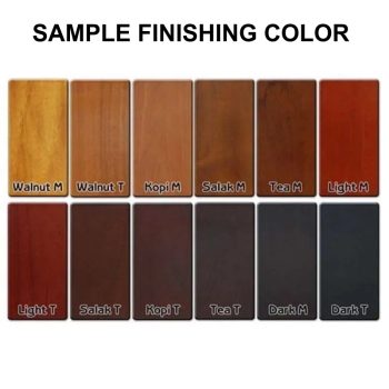 Sample Color Finish Sample Color Finish
