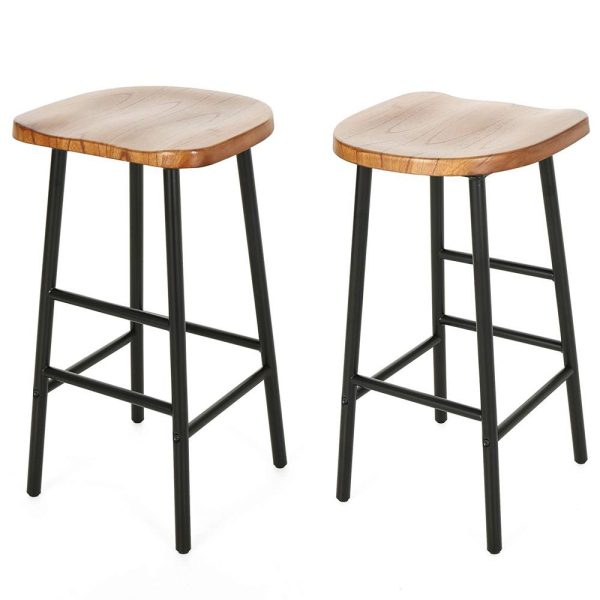 Elgyn Solid Wood Bar Stool