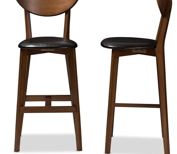 Konway Solid Wood Bar Stool