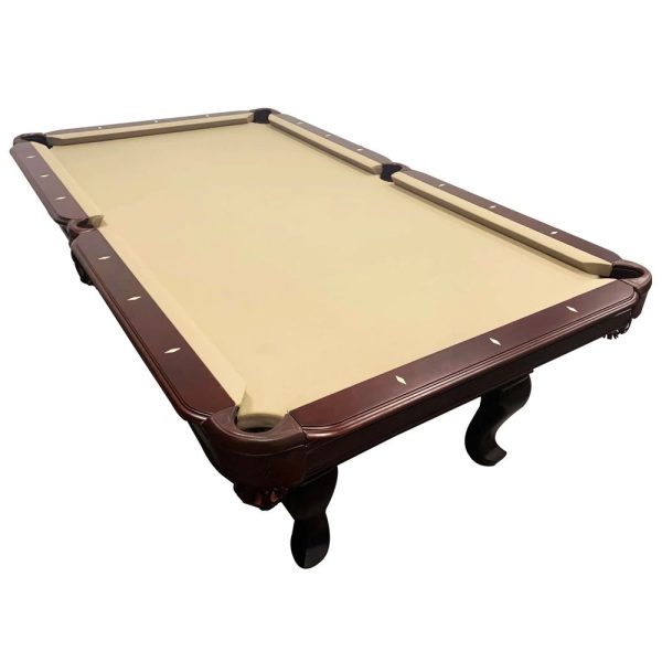 Queen Anne Scroll Pool Table Available 6′, 7′, 8′ and 9′ sizes and any wood finish you desire