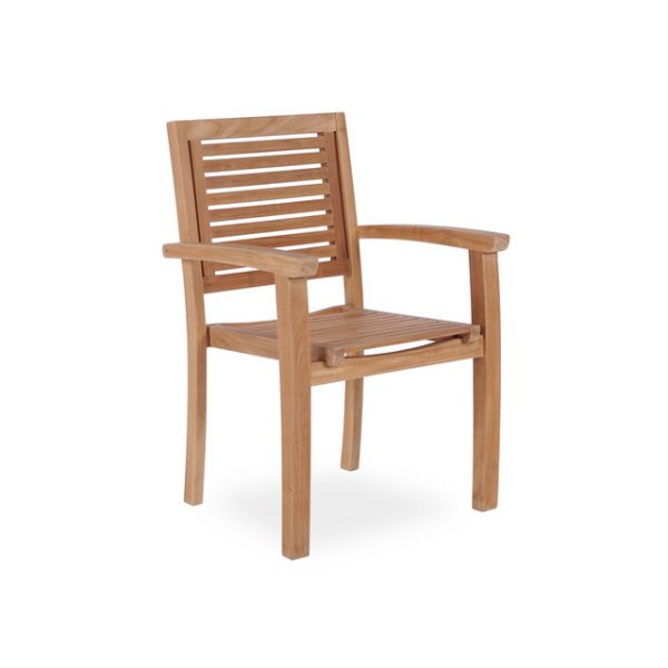 Senggigi Dining Arm Chair Teak Garden Outdoor Furniture