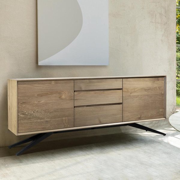 Vieda 2 Door 3 Drawer Teak Wood Indonesia Furniture